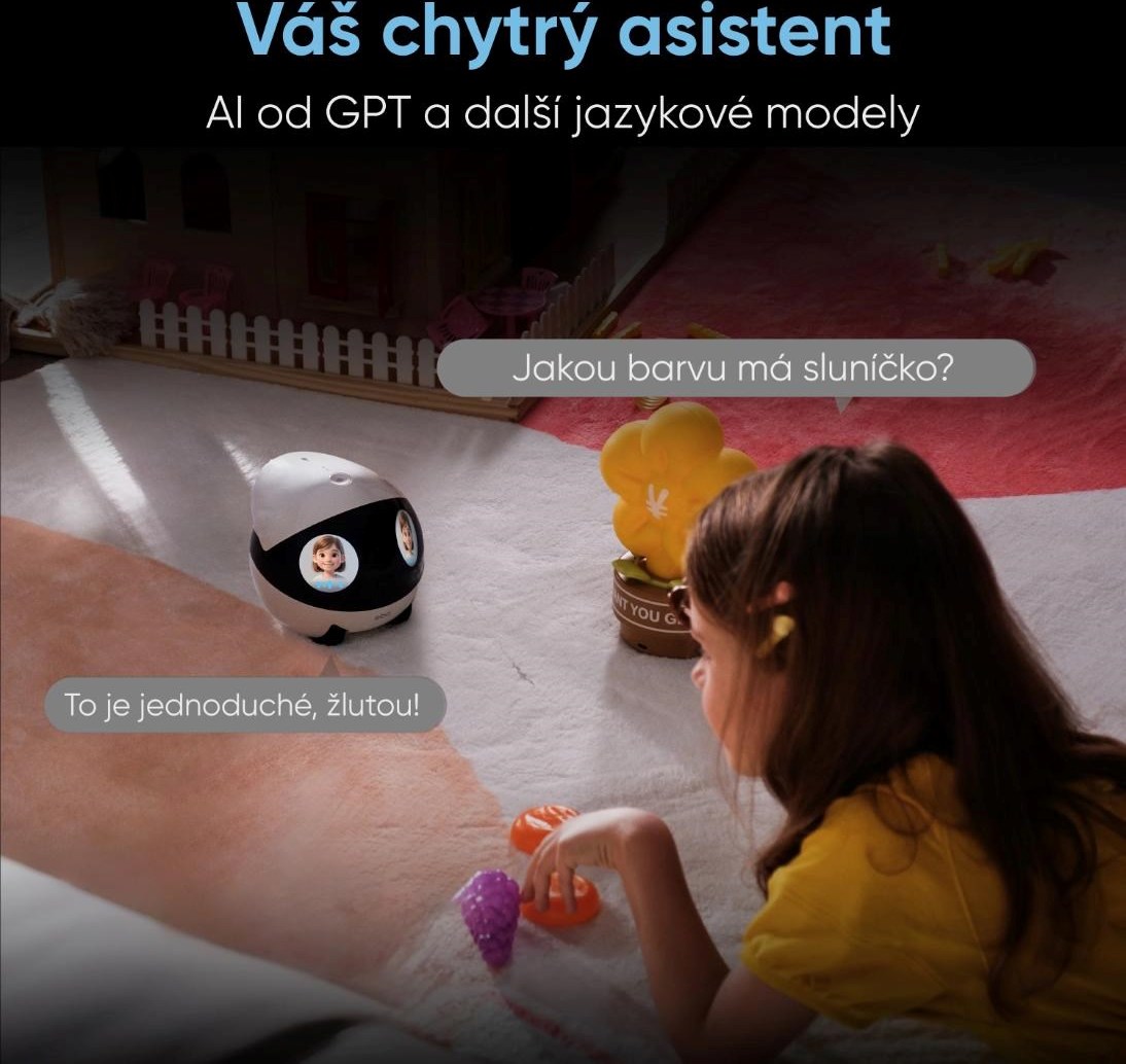 Enabot EBO Air2 Plus - Robotický AI společník s 3K kamerou
