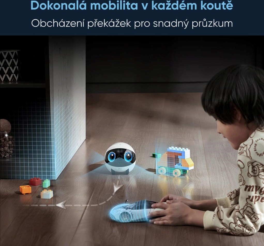 Enabot EBO Air2 Plus - Robotický AI společník s 3K kamerou