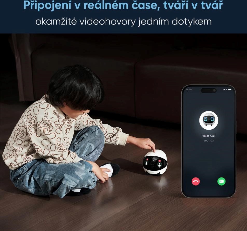 Enabot EBO Air2 Plus - Robotický AI společník s 3K kamerou