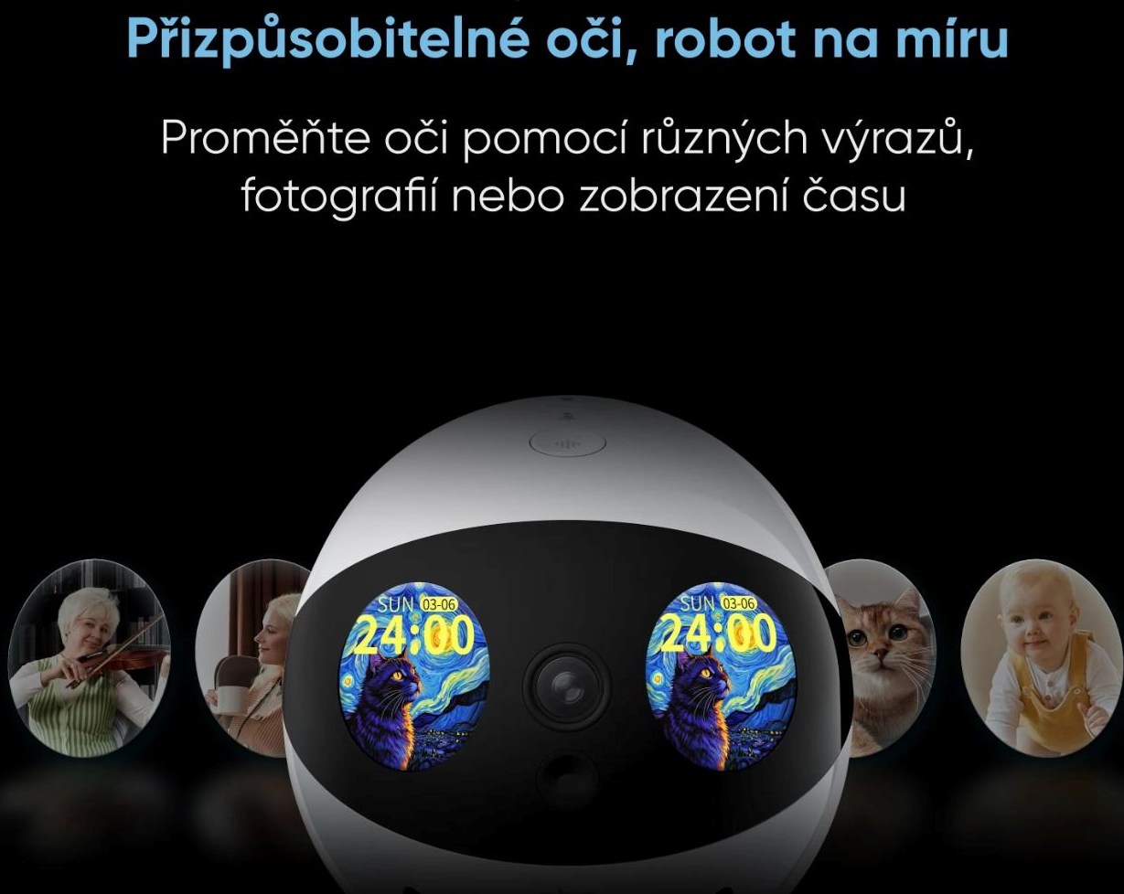 Enabot EBO Air2 Plus - Robotický AI společník s 3K kamerou