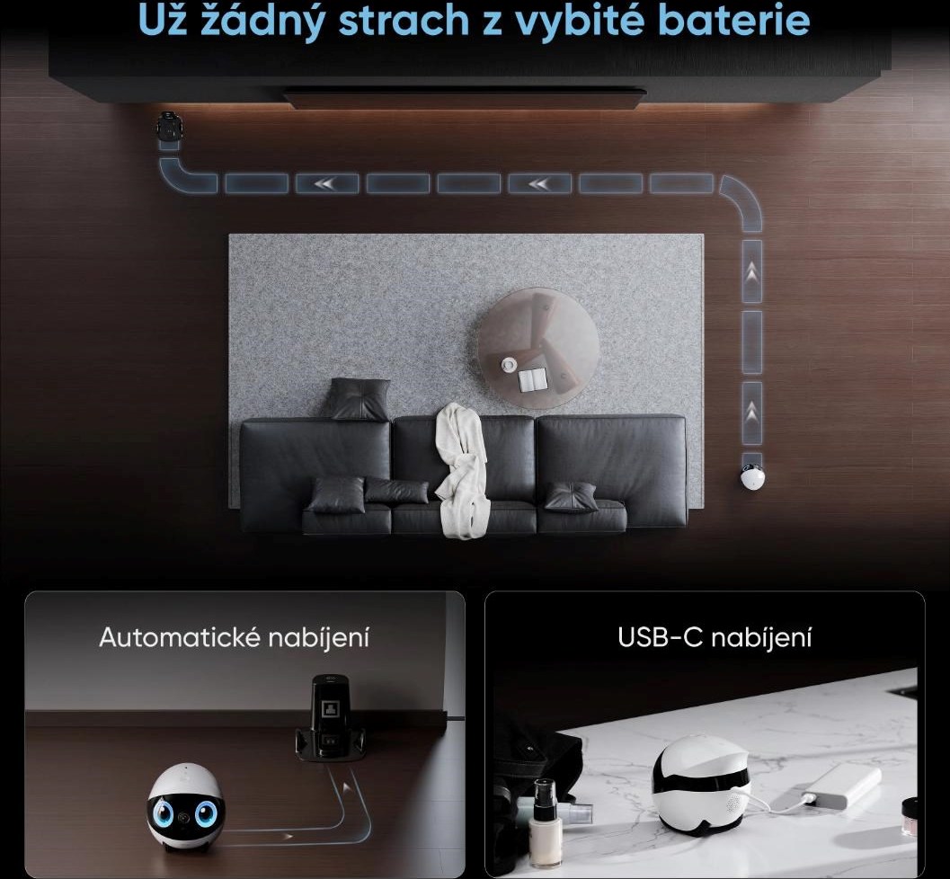 Enabot EBO Air2 Plus - Robotický AI společník s 3K kamerou