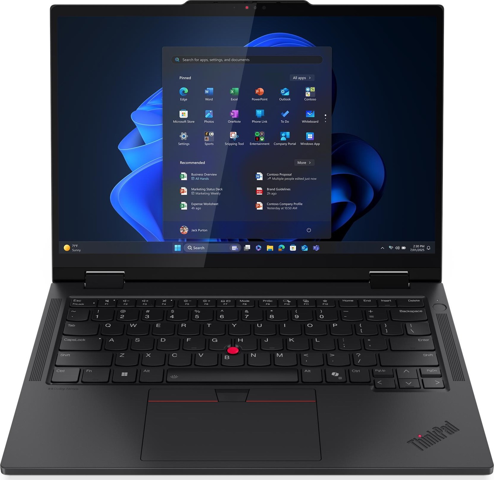 LENOVO NTB ThinkPad T14s 2-in-1 G1 - Ultra5 225U,14" WUXGA Touch,16GB,512SSD,IRcam,W11P