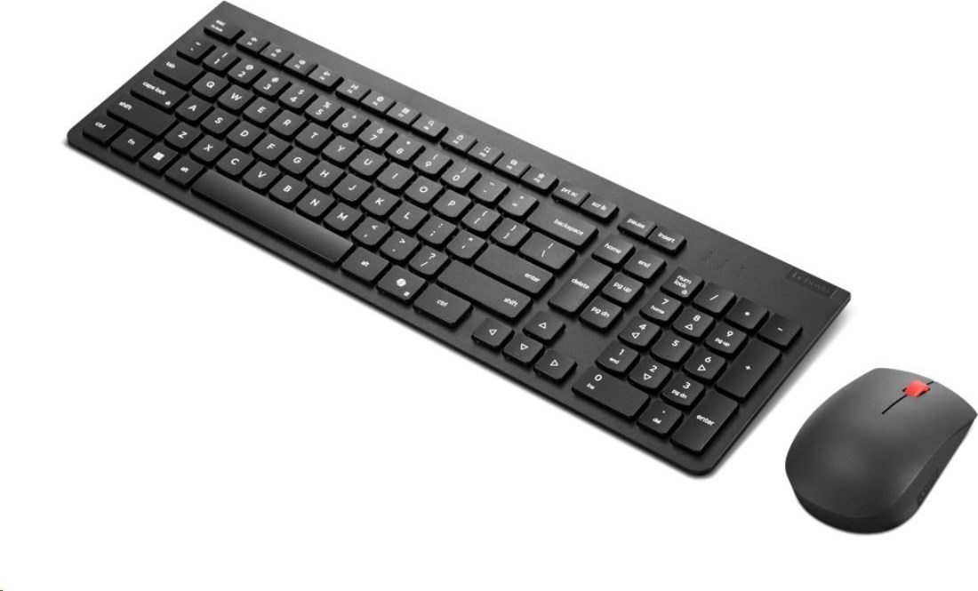 LENOVO Essential Wireless Combo Keyboard & Mouse Gen2 Black-Slovak