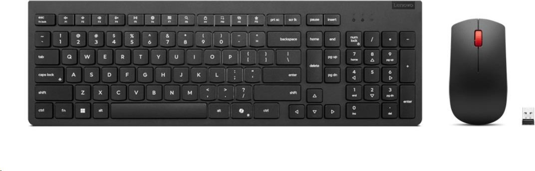 LENOVO Essential Wireless Combo Keyboard & Mouse Gen2 Black-Slovak