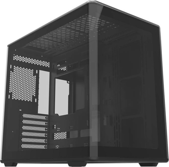 CoolerMaster Cooler Master case Elite 600, ATX, Průhledná bočnice, 4x 120mm Fan, Černá