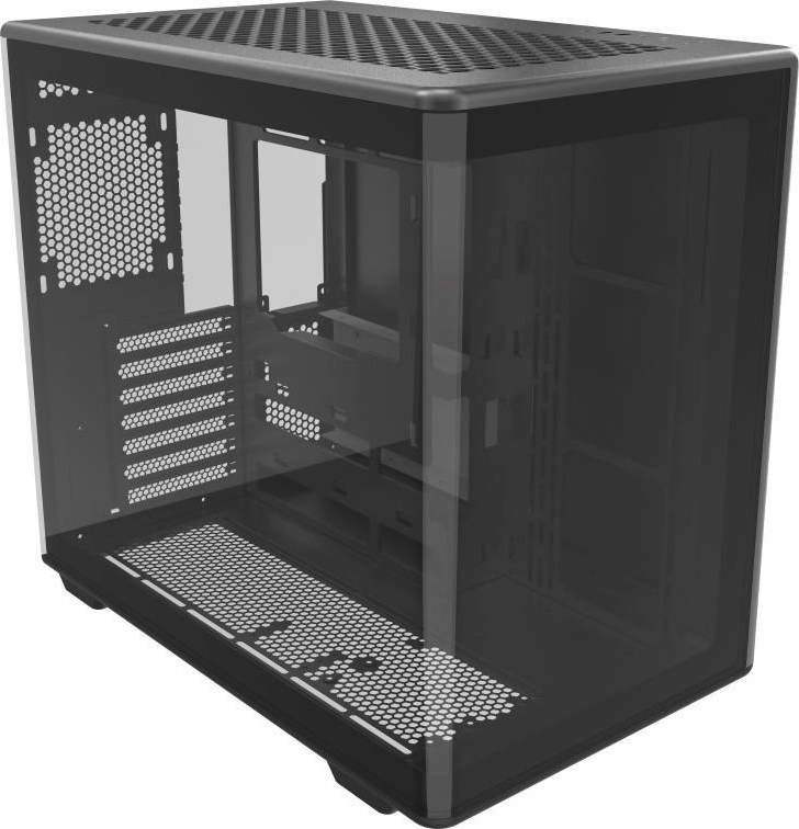 CoolerMaster Cooler Master case Elite 600, ATX, Průhledná bočnice, 4x 120mm Fan, Černá