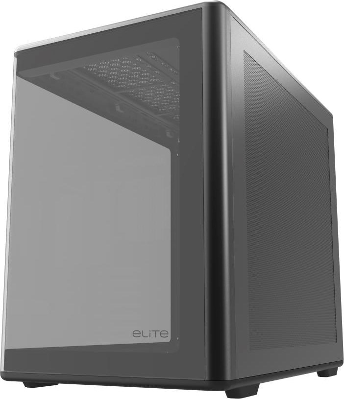 CoolerMaster Cooler Master case Elite 600, ATX, Průhledná bočnice, 4x 120mm Fan, Černá