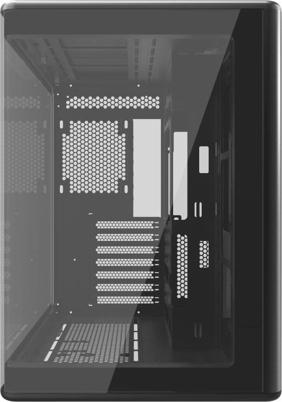 CoolerMaster Cooler Master case Elite 600, ATX, Průhledná bočnice, 4x 120mm Fan, Černá