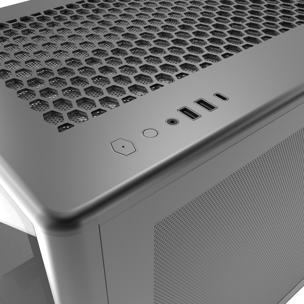 CoolerMaster Cooler Master case Elite 600, ATX, Průhledná bočnice, 4x 120mm Fan, Černá