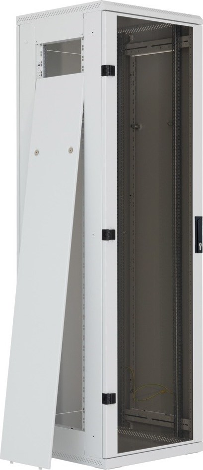 TRITON 19" rozvaděč stojanový RMA 47U 800x1200, 800kg, skleněné dveře, svařovaný, šedý