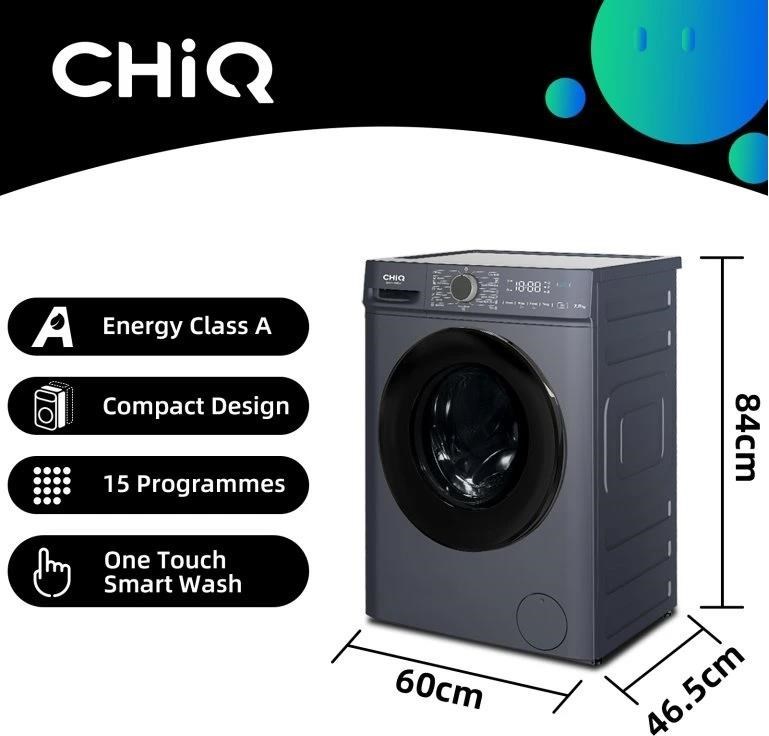 CHiQ Parní pračka 7 kg CHiQ CW07123863AX Steam Space Pro + 12 let záruka na motor
