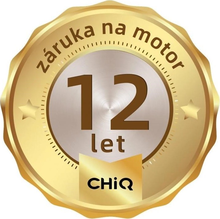CHiQ Parní pračka 7 kg CHiQ CW07123863AX Steam Space Pro + 12 let záruka na motor