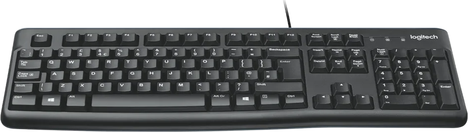 Logitech klávesnice K120, CZ/SK Business _
