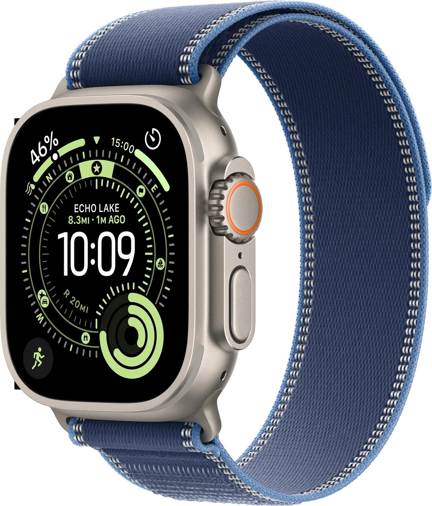 Apple Watch Ultra 3/49/Elegant Band/Blue/Bright Blue