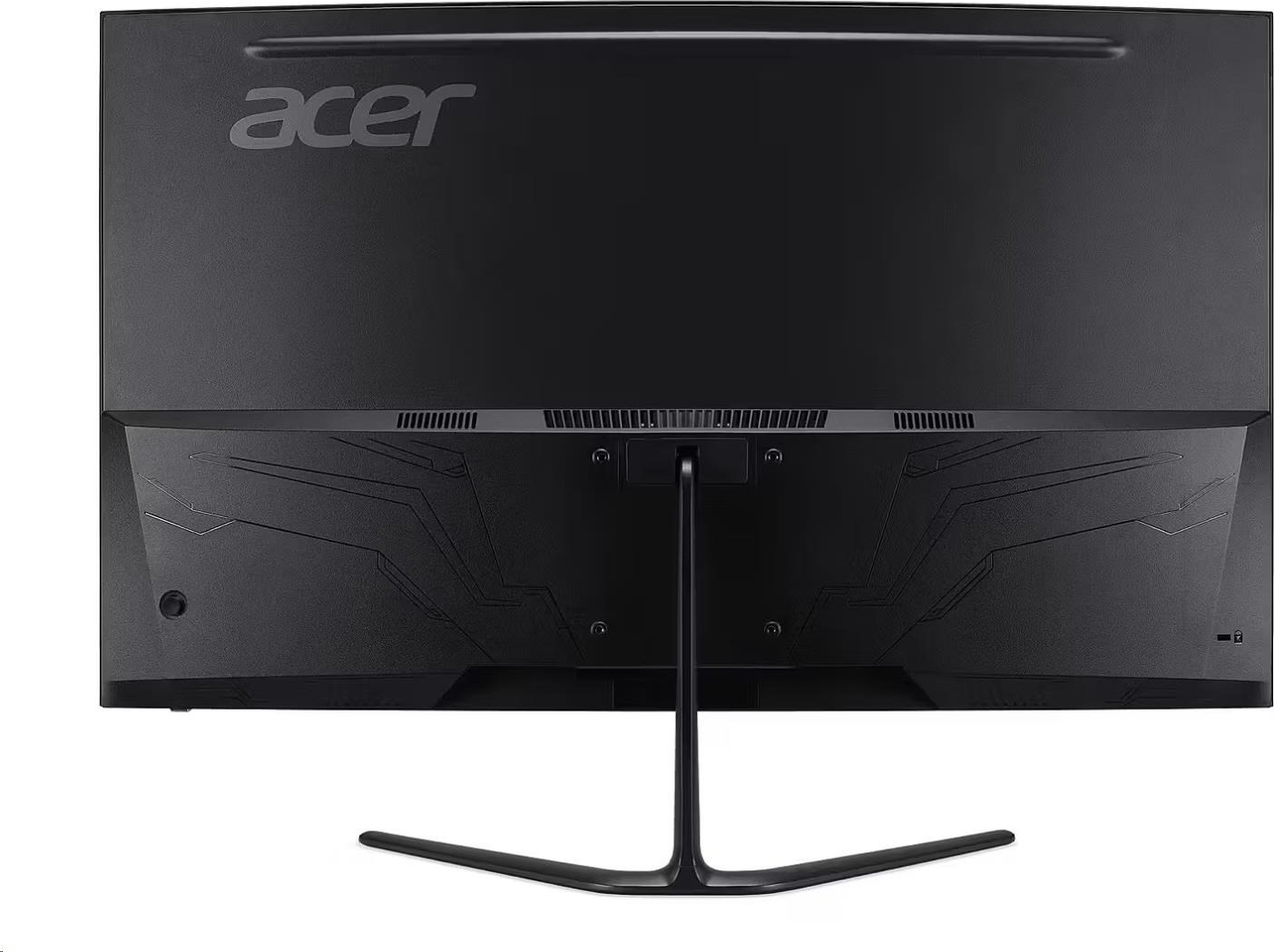 ACER LCD Nitro ED320QUS3bmiipx,31.5" Curved VA,2560x1440,180Hz,250nits,1ms,HDMI,DP,Audio,Repro,Vesa,Black