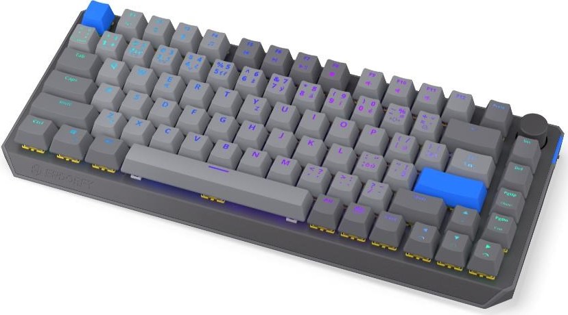 ENDORFY Herní klávesnice Thock V2 75%, Mechanická, Bezdrátová, CZ/SK, ARGB