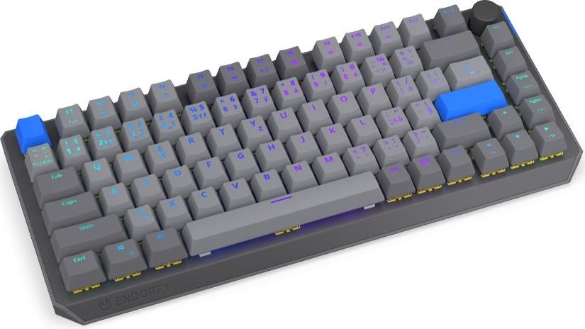 ENDORFY Herní klávesnice Thock V2 75%, Mechanická, Bezdrátová, CZ/SK, ARGB