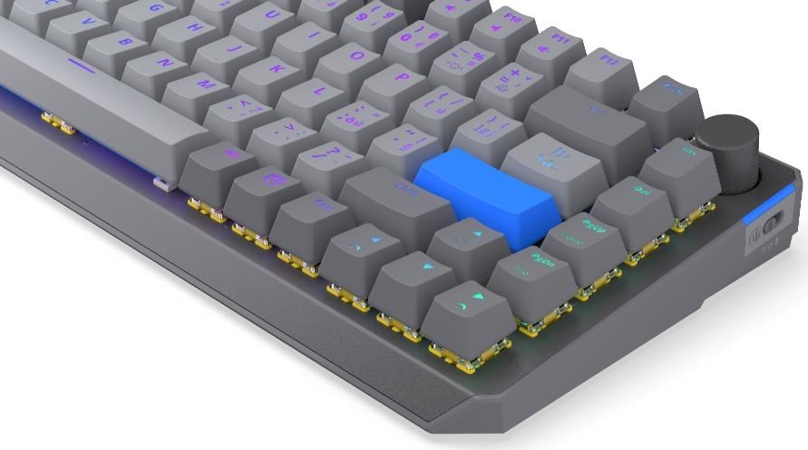 ENDORFY Herní klávesnice Thock V2 75%, Mechanická, Bezdrátová, CZ/SK, ARGB