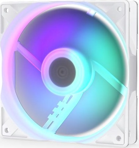 Endorfy ventilátor Stratus 120 White PWM ARGB, 120 mm, bílá