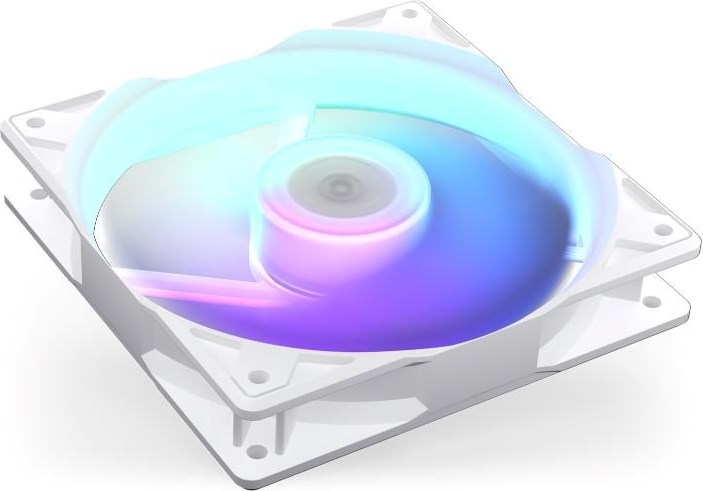 Endorfy ventilátor Stratus 120 White PWM ARGB, 120 mm, bílá