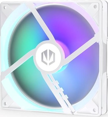 Endorfy ventilátor Stratus 140 White PWM ARGB, 140 mm, bílá