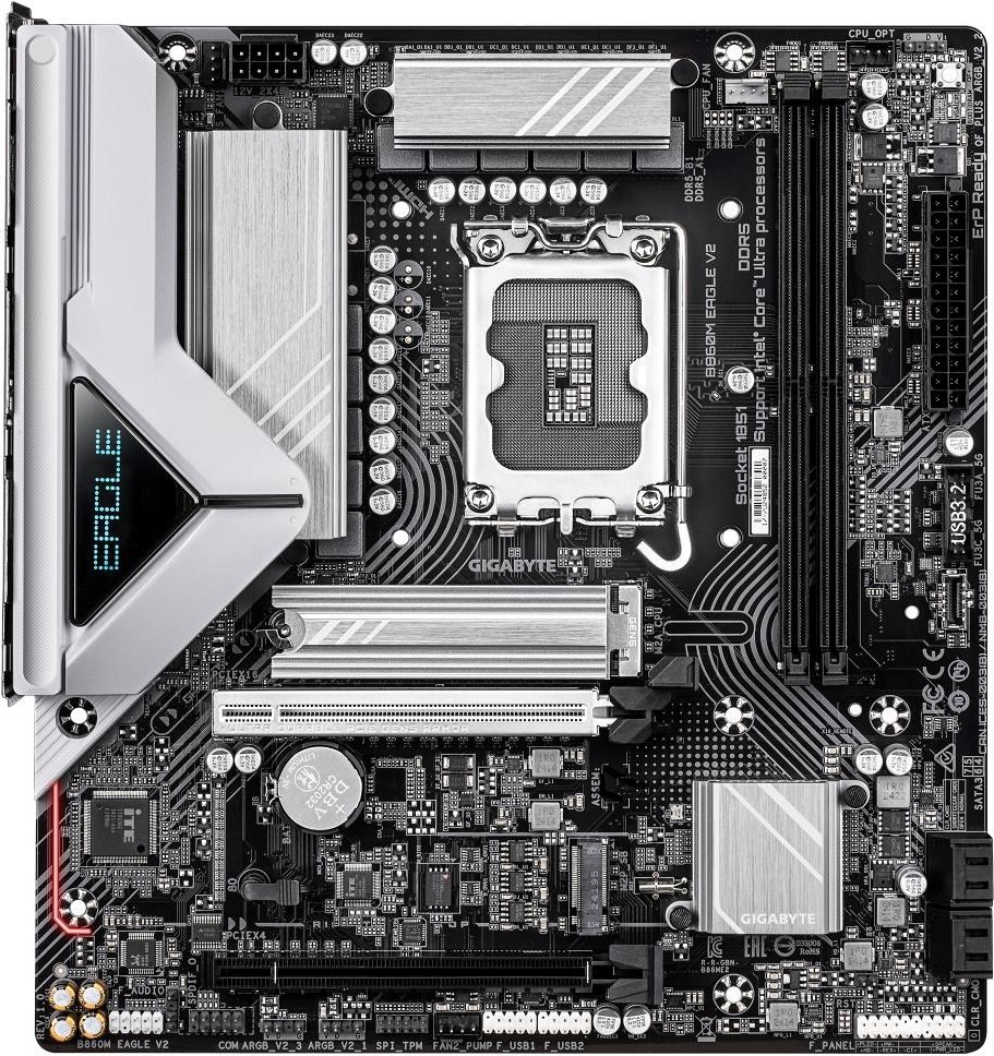 GIGABYTE MB Sc LGA1851 B860M EAGLE V2, Intel B860, 2xDDR5, 1xDP, 1xHDMI, mATX