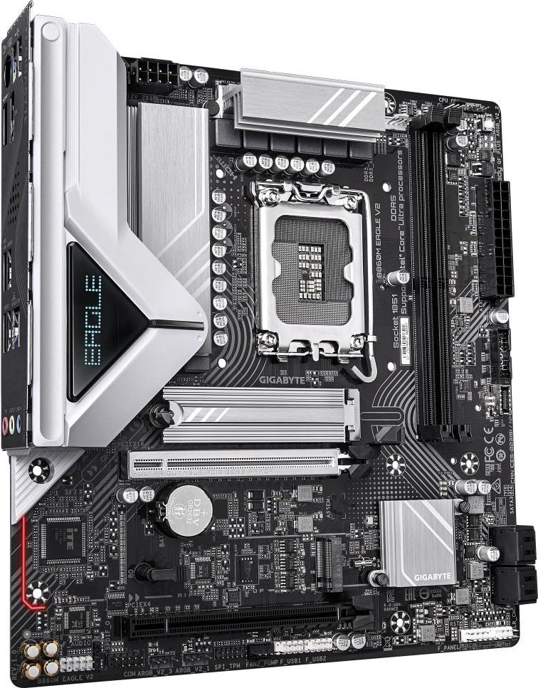 GIGABYTE MB Sc LGA1851 B860M EAGLE V2, Intel B860, 2xDDR5, 1xDP, 1xHDMI, mATX