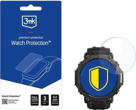 3mk hybridní sklo Watch Protection FlexibleGlass pro Amazfit T-Rex 3 Pro 44mm