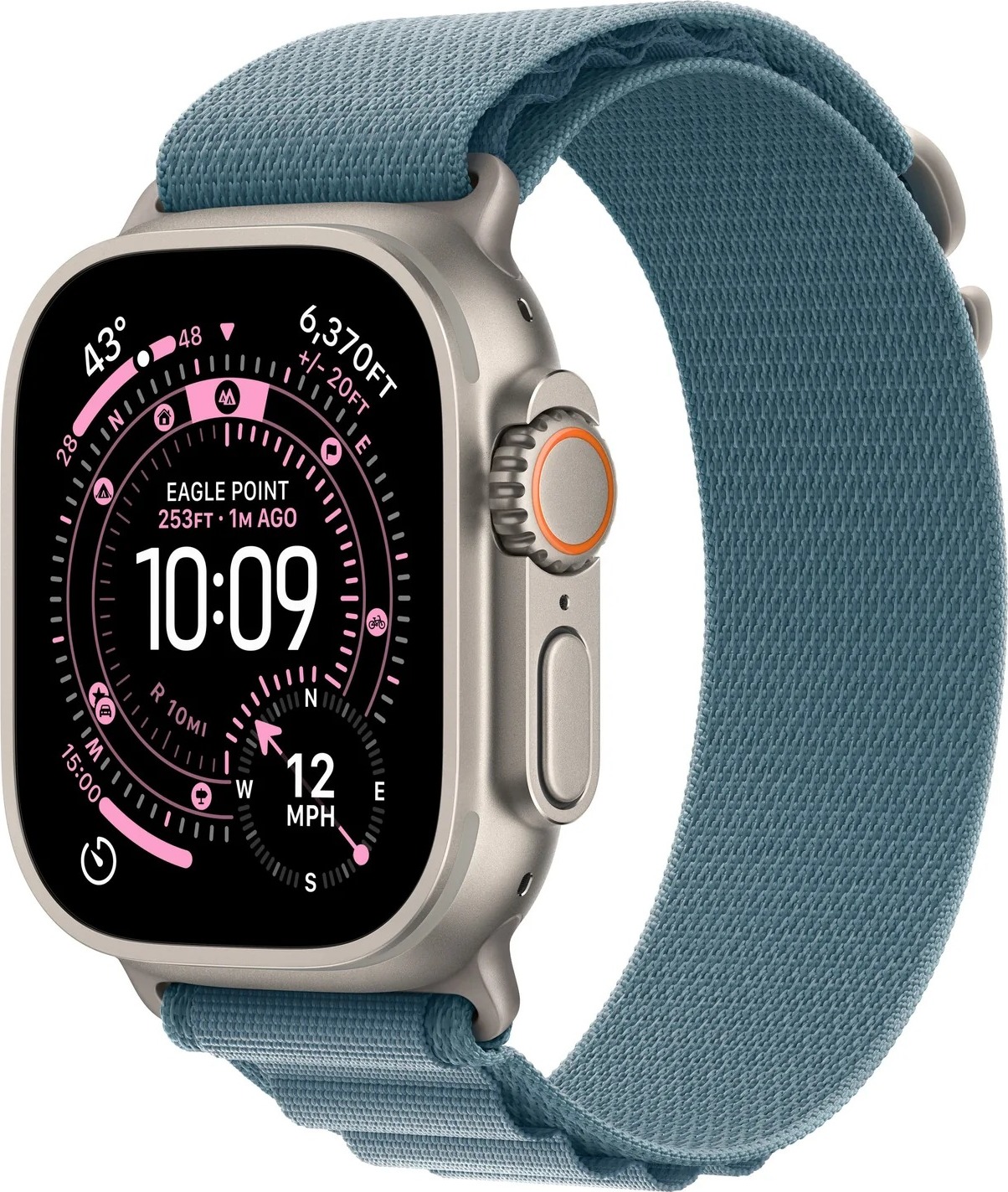 Apple Watch Ultra 3/49/Elegant Band/Light Blue