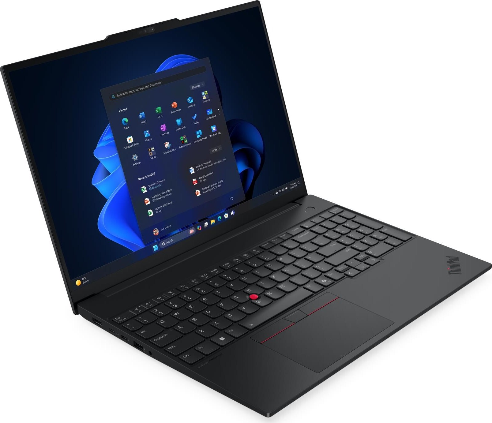 LENOVO NTB ThinkPad E16 Gen 3 - Intel Core 5 220U,16" WUXGA IPS,16GB,512SSD,HDMI,Int. Intel,W11P,3Y Onsite