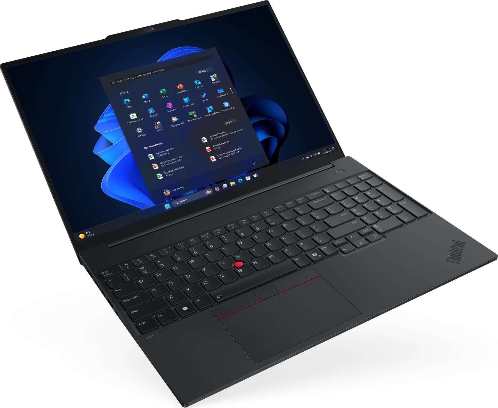 LENOVO NTB ThinkPad E16 Gen 3 - Intel Core 5 220U,16" WUXGA IPS,16GB,512SSD,HDMI,Int. Intel,W11P,3Y Onsite