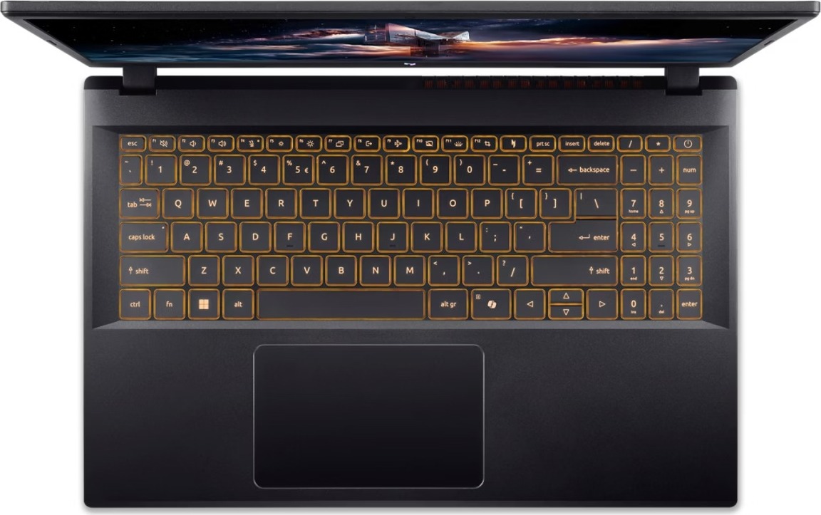 ACER NTB Nitro V 15 AI (ANV15-42-R6RS),R7-7445HS,15.6"FHD,16GB,1TB SSD,RTX 4050,Linux,Black