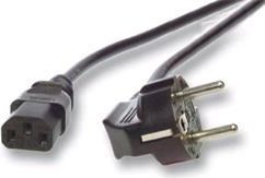 1stCOOL apájecí kabel pro PC vodiče 3x0,75mm2,délka 1,8m, CE, CB, VDE