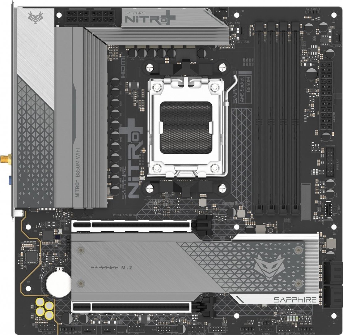 SAPPHIRE NITRO+ B850M WIFI/AM5/mATX