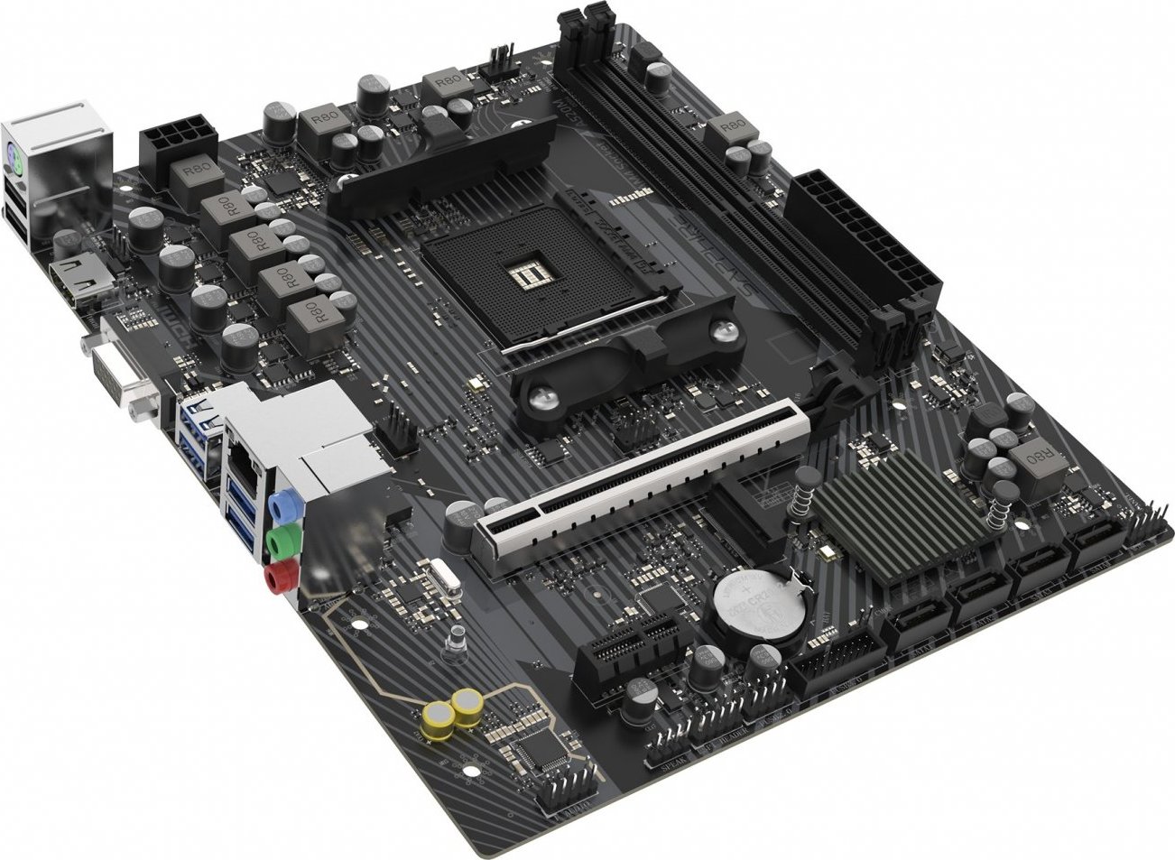 SAPPHIRE A520M-E/AM4/mATX
