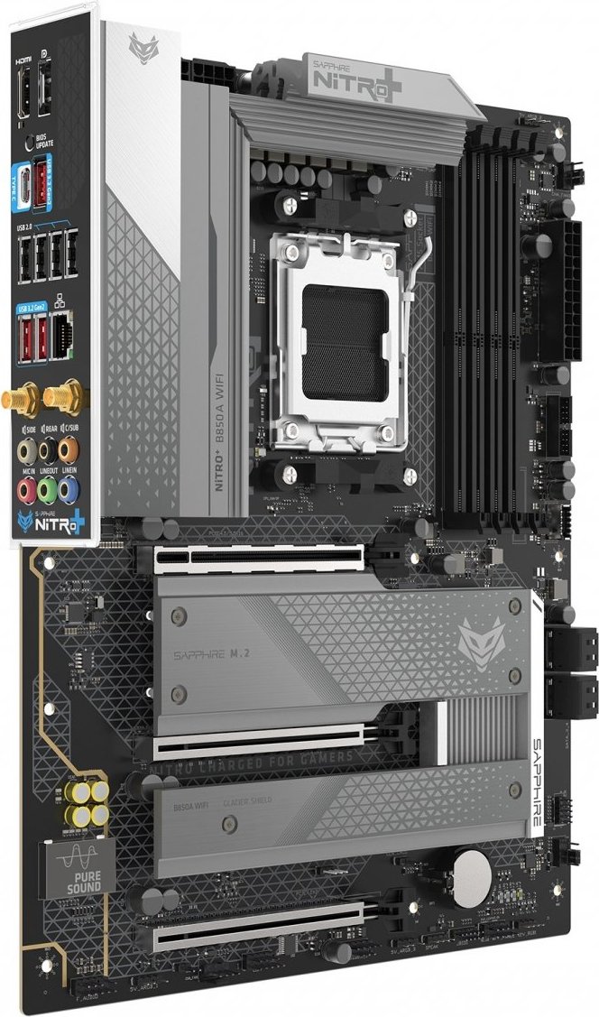 SAPPHIRE NITRO+ B850A WIFI 7/AM5/ATX