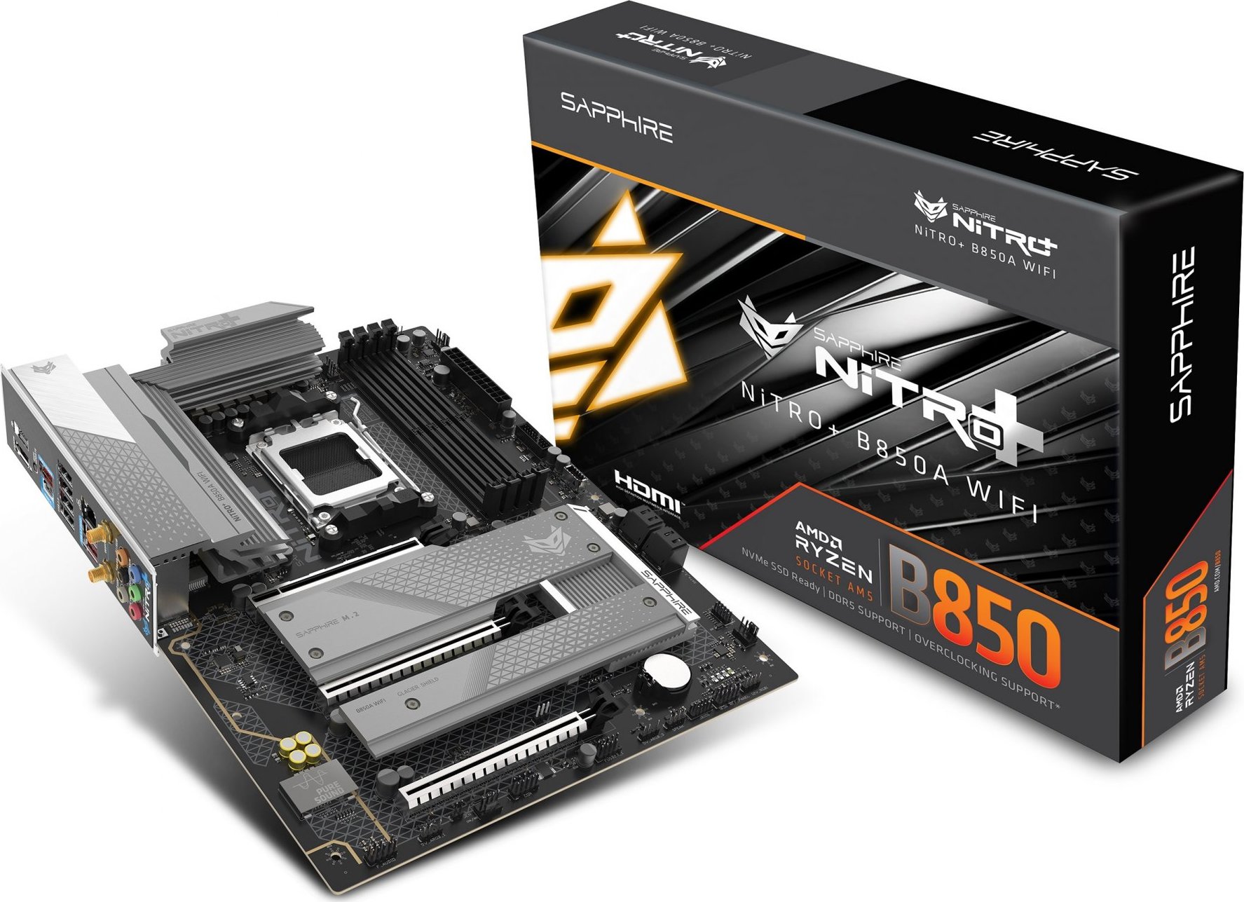 SAPPHIRE NITRO+ B850A WIFI 7/AM5/ATX
