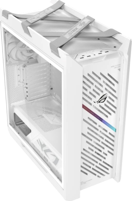 ASUS Case ROG Strix Helios II GX601S, E-ATX, Průhledná bočnice, 4x 140mm Fan, bílá
