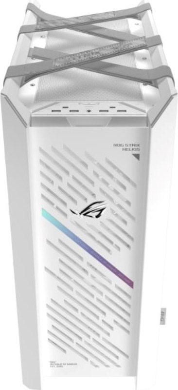 ASUS Case ROG Strix Helios II GX601S, E-ATX, Průhledná bočnice, 4x 140mm Fan, bílá