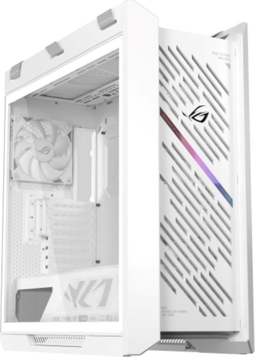 ASUS Case ROG Strix Helios II GX601S, E-ATX, Průhledná bočnice, 4x 140mm Fan, bílá