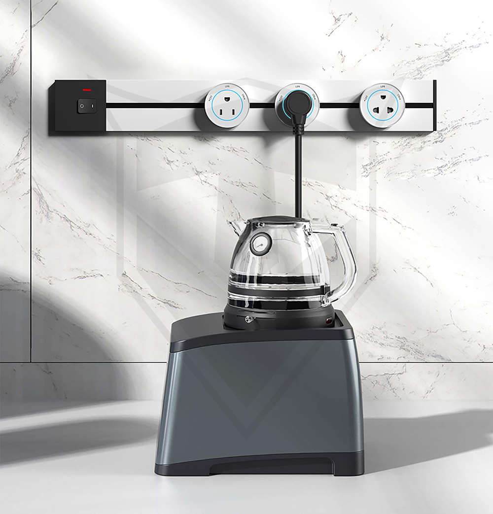 Viking zásuvkový modul A50, 2x USB-A, stříbrná