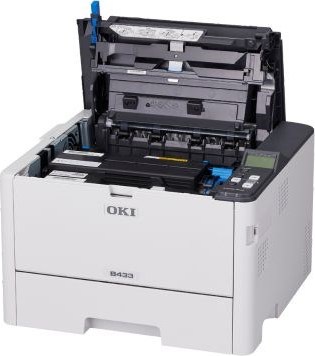 Oki B433dn A4 40 ppm 1200x1200 dpi,PCL, PS3,USB 2.0, LAN, Duplex