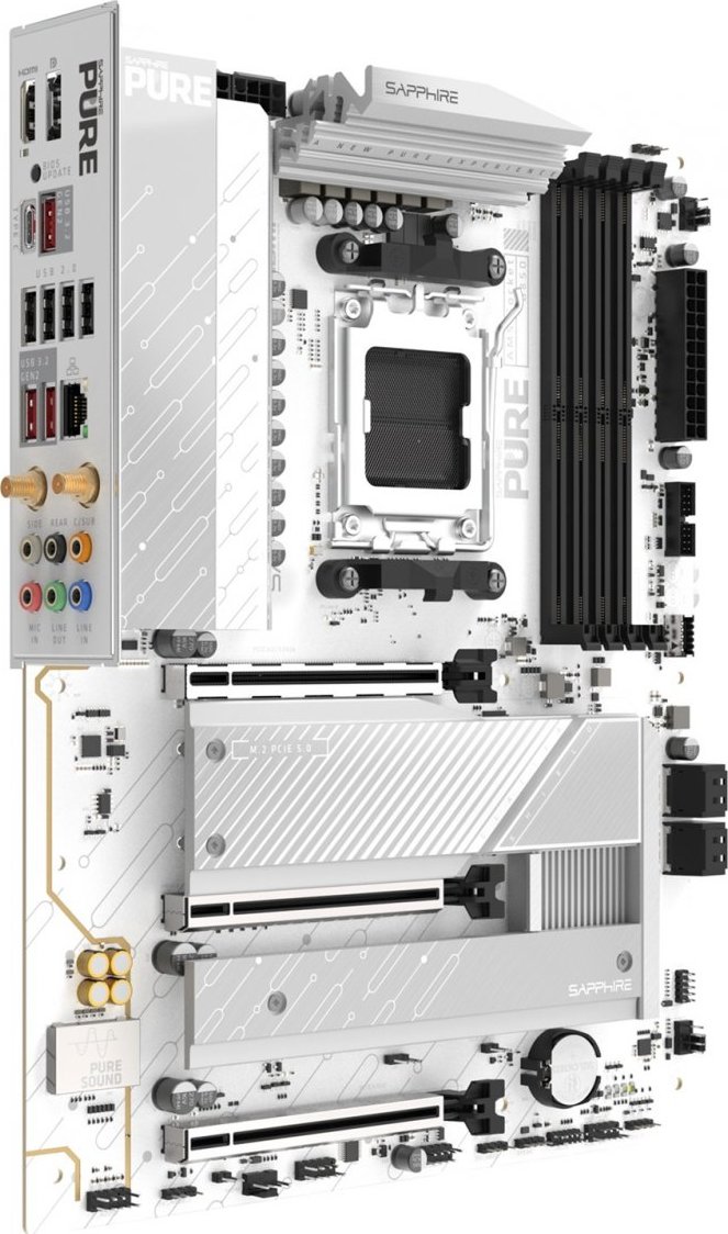 SAPPHIRE PURE B850A WIFI 7/AM5/ATX