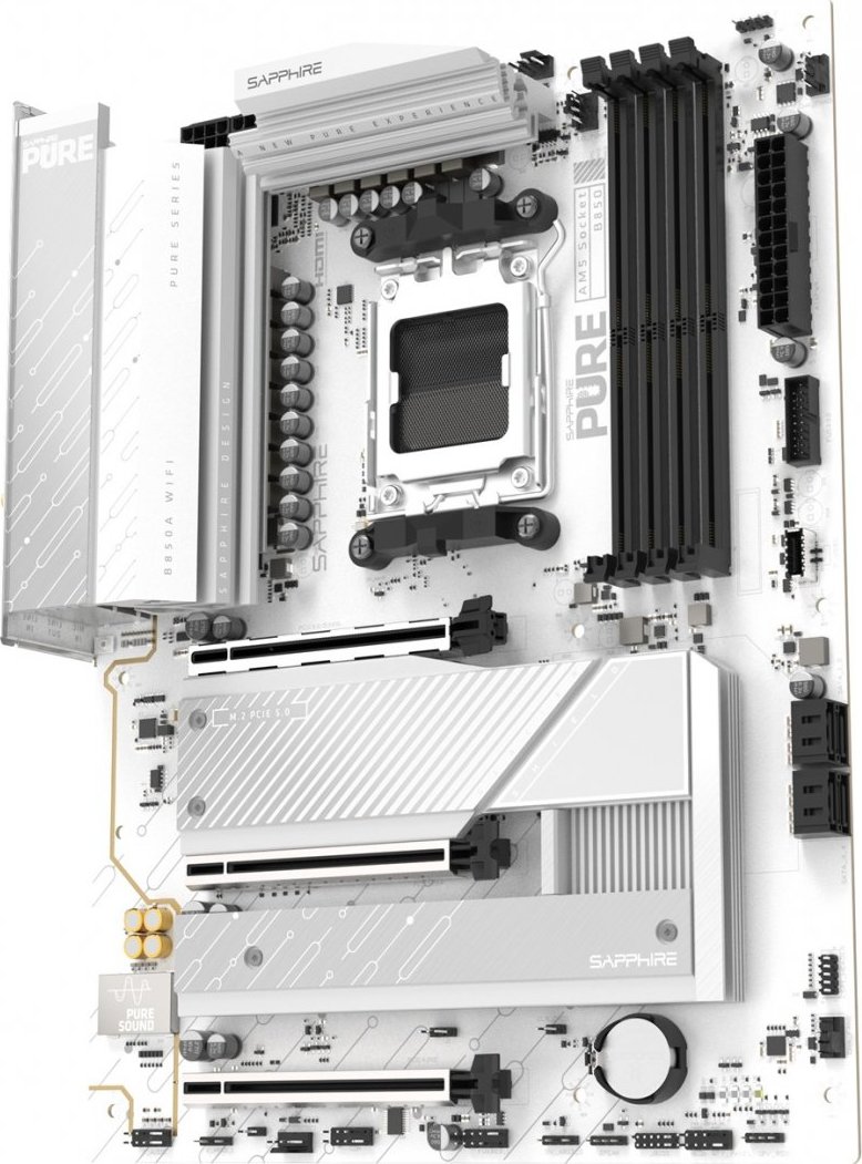 SAPPHIRE PURE B850A WIFI 7/AM5/ATX