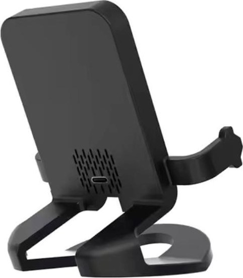 1stCOOL bezdrátová přenosná QI nabíječka 15W, panáček, USB-C, černá