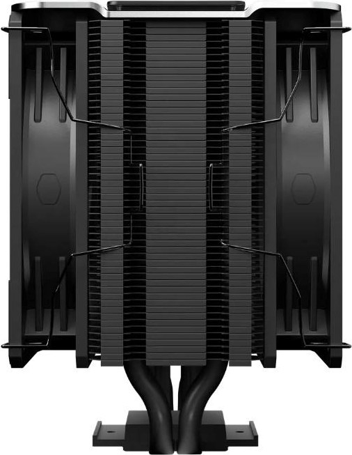 CoolerMaster Cooler Master CPU Chladič V4 ALPHA 3DHP BLACK, 2x120mm, LGA1851, AM5, černá