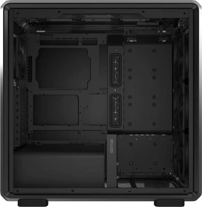 CoolerMaster Cooler Master case MasterFrame 600 Mesh Black ARGB, Průhledná bočnice, ATX, 2x 200mm ARGB Fan, 1x 120mm ARGB Fan, Černá