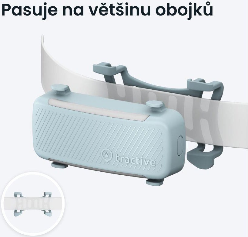 NoName Tractive DOG 6 – GPS lokátor pro psy a monitor zdraví, mátový