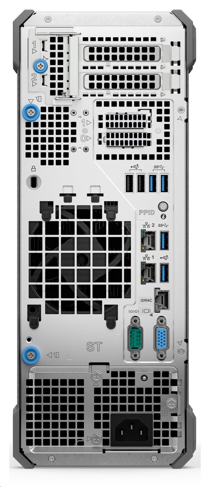 DELL SRV PowerEdge T160 /3x3.5+2x2.5" Cabled/ 6315P/1x16GB/1x2TB HDD SATA/1x300W/Emb.SATA/iDRAC9 Ent/3Yr Basic NBD