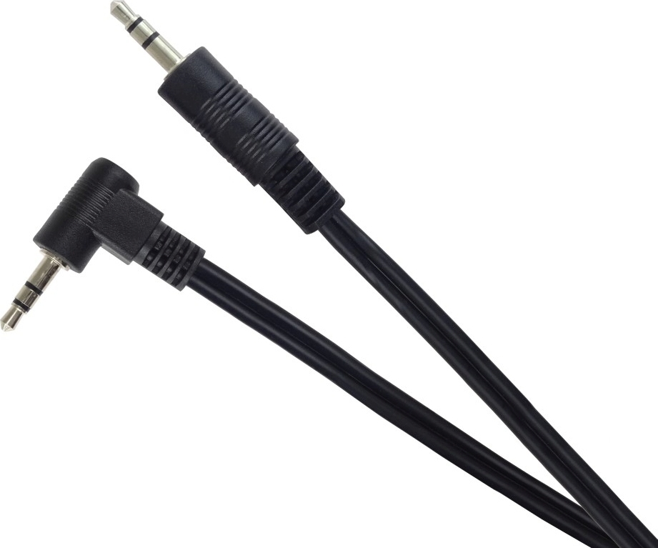 PREMIUMCORD Kabel Jack 3,5mm - 3,5mm 90° M/M 1,5m